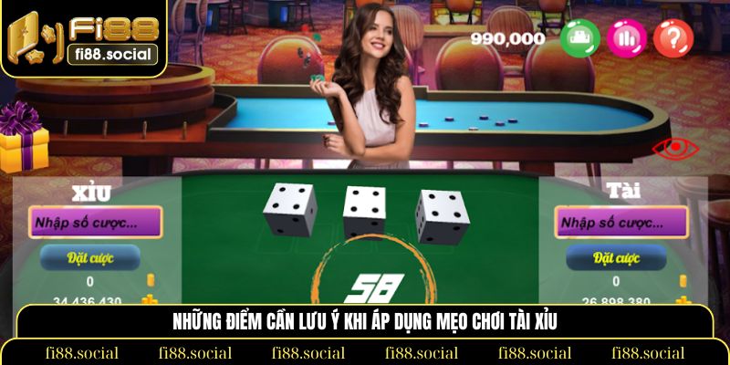 mẹo chơi tài xỉu